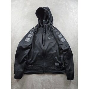 Nike Youth Kids Jacket XL Black Elite Therma-FIT Full Zip Hoodie Athleisure